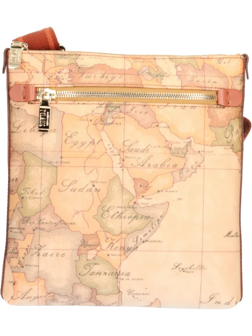 Borsa a tracolla Alviero Martini 1a Classe unisex cuoio