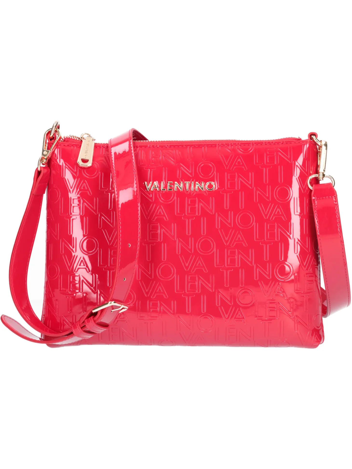 Borsa a tracolla Mario Valentino da donna rossa