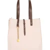 Borsa shopping Liu Jo da donna beige