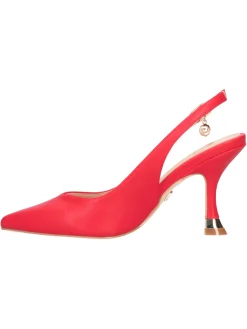 Decollete con tacco fino Goldu0026amp;Gold da donna rosso