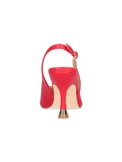 Decollete con tacco fino Goldu0026amp;Gold da donna rosso