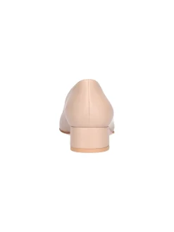 Decollete tacco basso Confort da donna beige