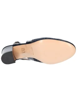 Decollete tacco largo Confort da donna blu