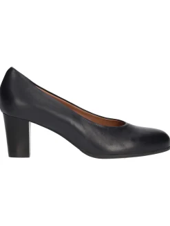 Decollette tacco largo Confort da donna blu