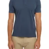 Polo a maniche corte Geox Jersey da uomo blu