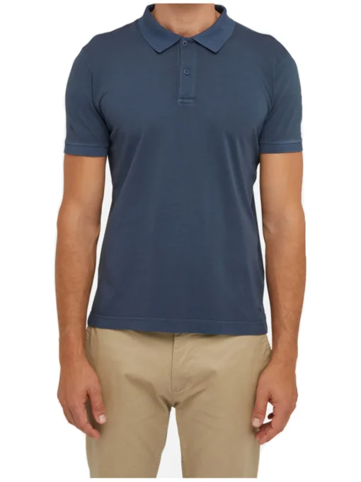 Polo a maniche corte Geox Jersey da uomo blu