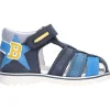 Sandalo Balducci primi passi bambino blu