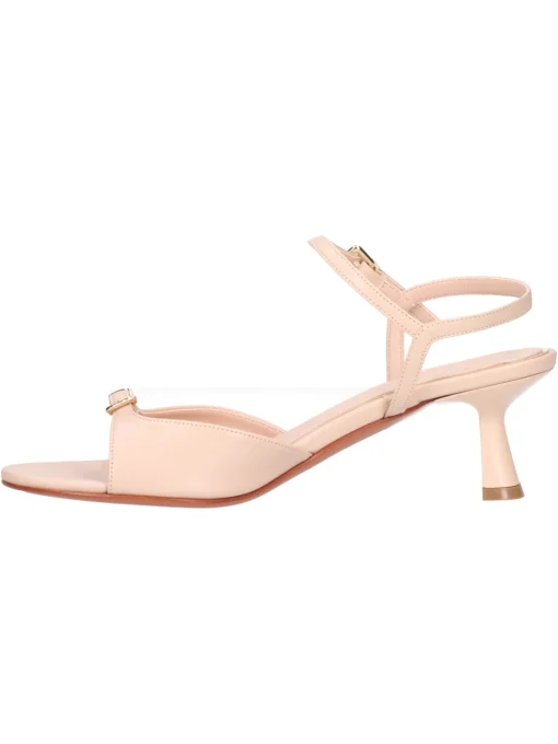 Sandalo con tacco basso Albano da donna nude