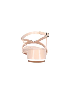 Sandalo con tacco basso Albano da donna nude