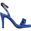 Sandalo con tacco fino Menbur da donna bluette