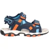 Sandalo Lumberjack Levi da bambino blu