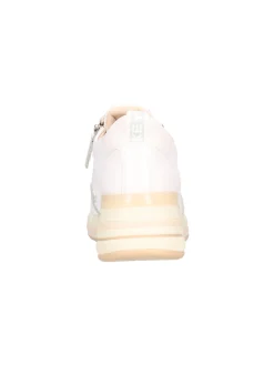 Scarpa casual con zeppa Keys da donna bianca