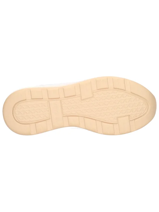 Scarpa casual con zeppa Keys da donna bianca
