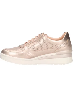 Scarpa casual con zeppa Stonefly Cream 52 da donna taupe laminata