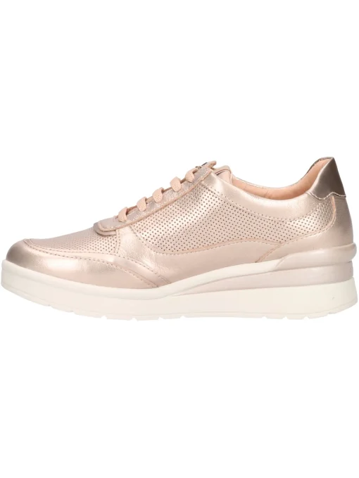 Scarpa casual con zeppa Stonefly Cream 52 da donna taupe laminata