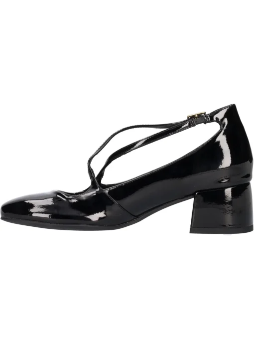 Scarpa con tacco basso Cristin da donna nera