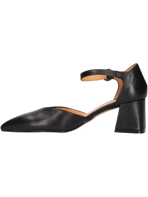 Scarpa con tacco largo Melluso da donna nera