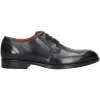 Scarpa stringata Nero Giardini da uomo blu scuro