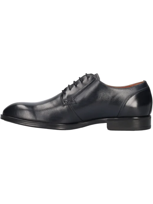 Scarpa stringata Nero Giardini da uomo blu scuro