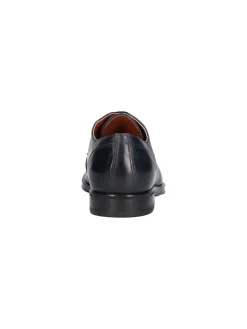 Scarpa stringata Nero Giardini da uomo blu scuro