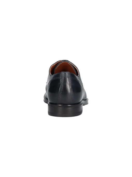 Scarpa stringata Nero Giardini da uomo blu scuro
