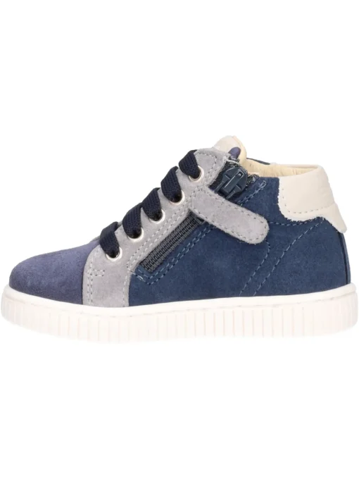 Sneaker alta Balducci primi passi bambino blu