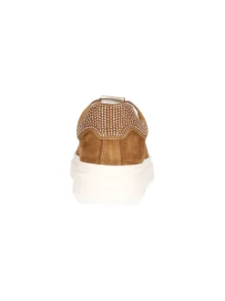 Sneaker Nero Giardini da donna cuoio