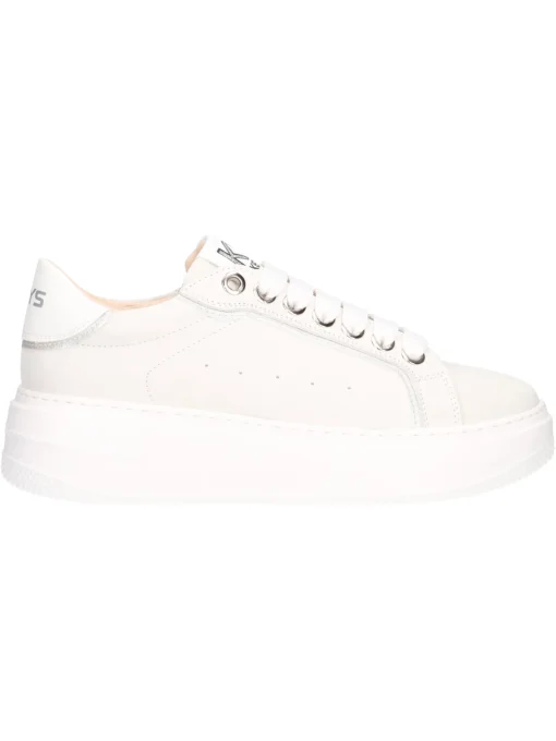 Sneaker platform Keys da donna avorio