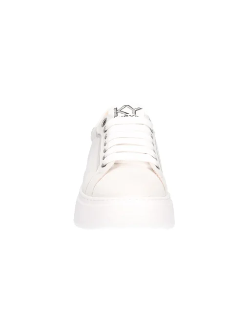 Sneaker platform Keys da donna avorio