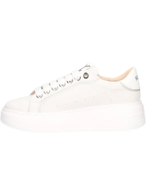 Sneaker platform Keys da donna avorio
