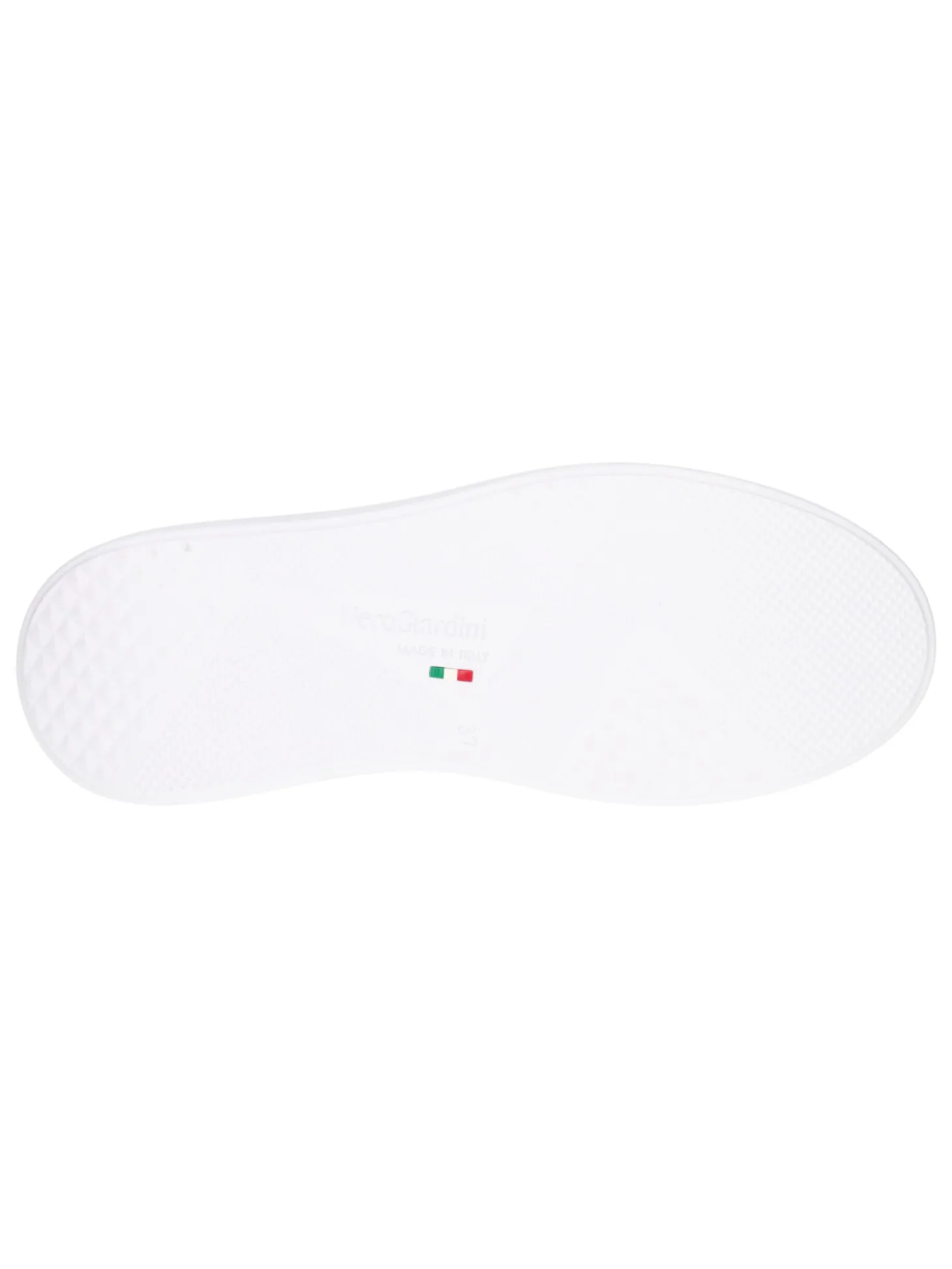 Sneaker platform Nero Giardini da donna bianca