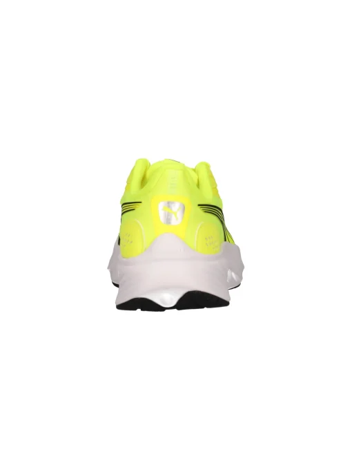 Sneaker Puma Pounce da bambino gialla fluo