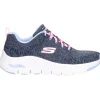 Sneaker Skechers ArchFit da donna blu