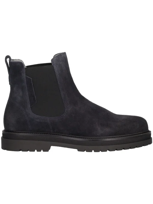 Stivaletto Nero Giardini da uomo blu