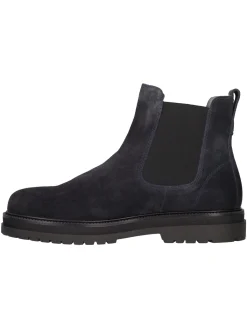 Stivaletto Nero Giardini da uomo blu