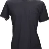 T-shirt a maniche corte Geox Pocket da uomo blu scuro