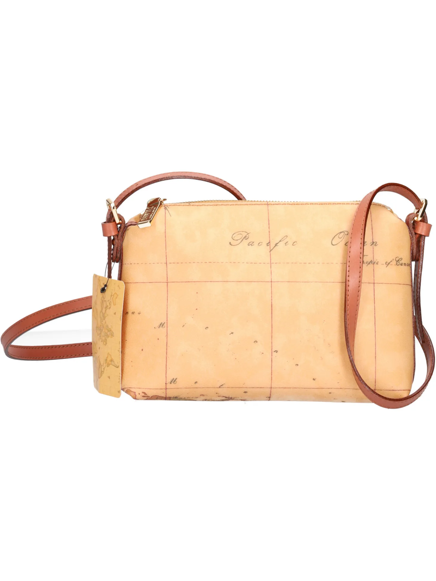 Borsa a tracolla Alviero Martini 1a Classe da donna cuoio