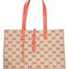 Borsa shopping Liu Jo da donna beige
