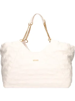 Borsa shopping Liu Jo da donna avorio