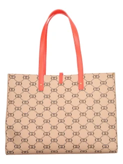 Borsa shopping Liu Jo da donna beige