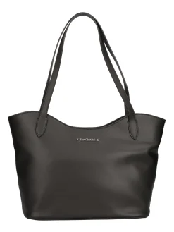 Borsa shopping Nero Giardini da donna nera