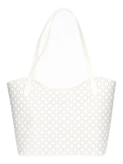 Borsa shopping Nero Giardini da donna bianca