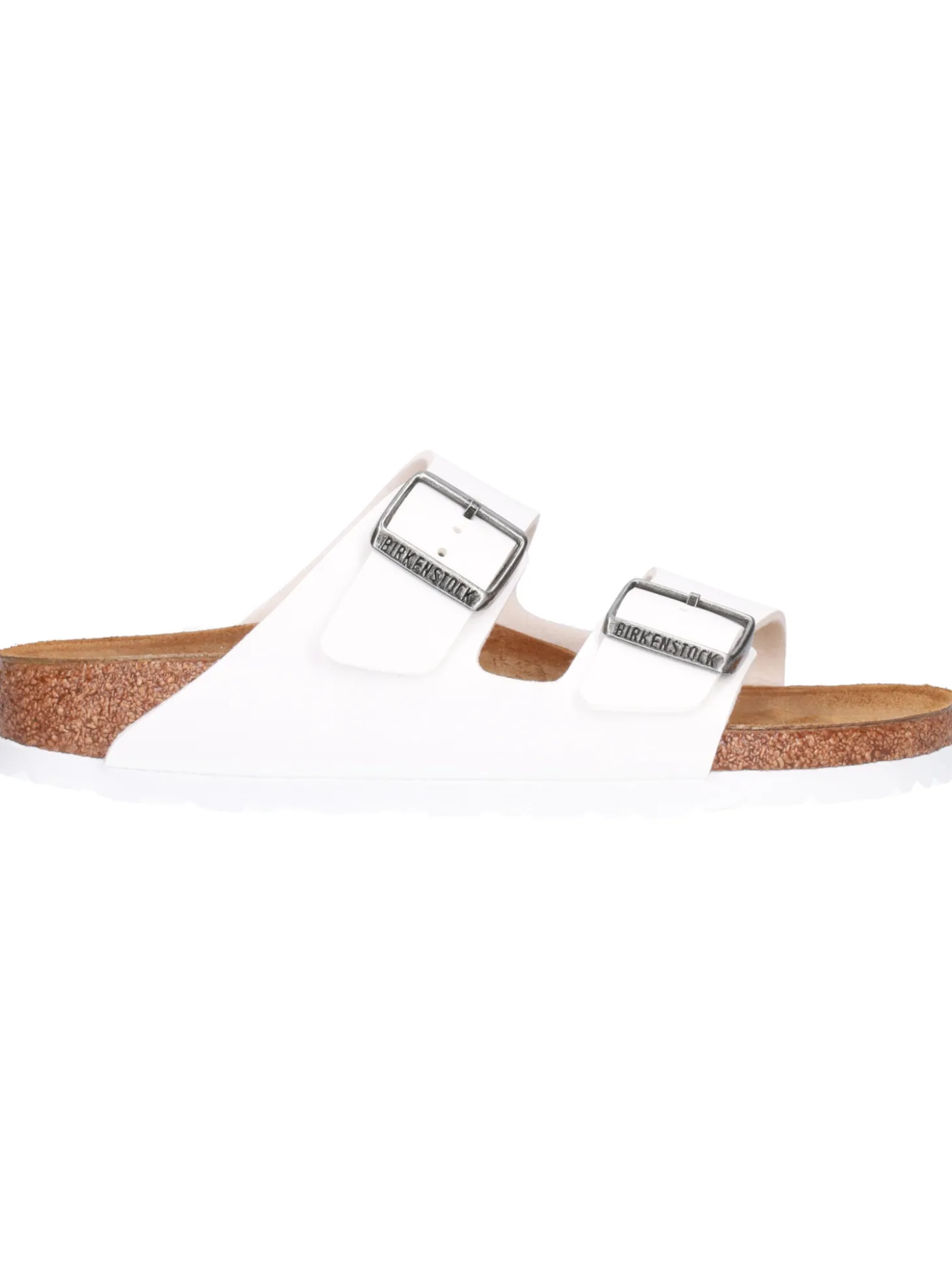 Ciabatta Birkenstock Arizona da donna bianca