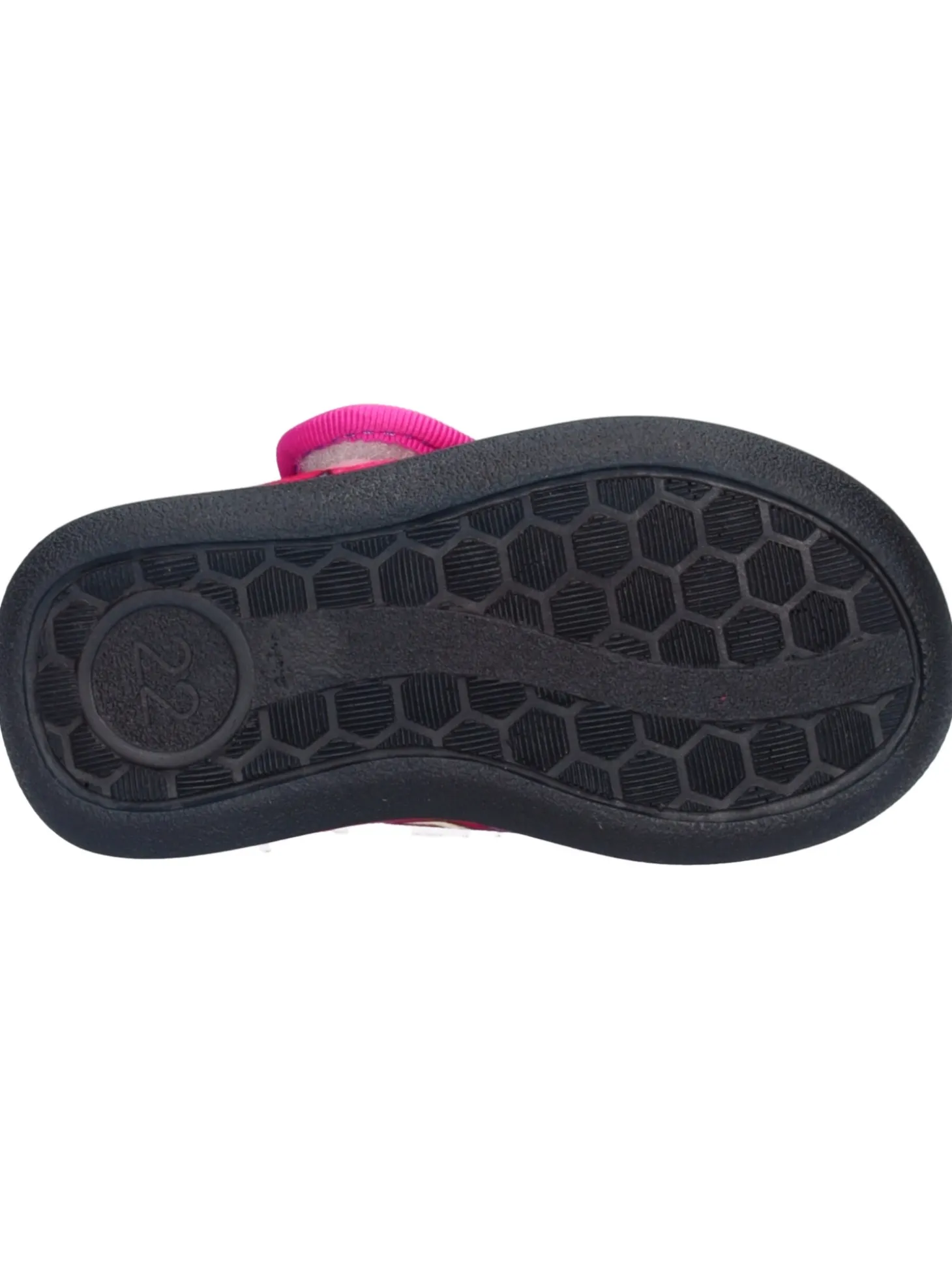 Ciabatta chiusa da bambina fucsia