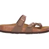 Ciabatta infrapollice Birkenstock Mayari unisex marrone