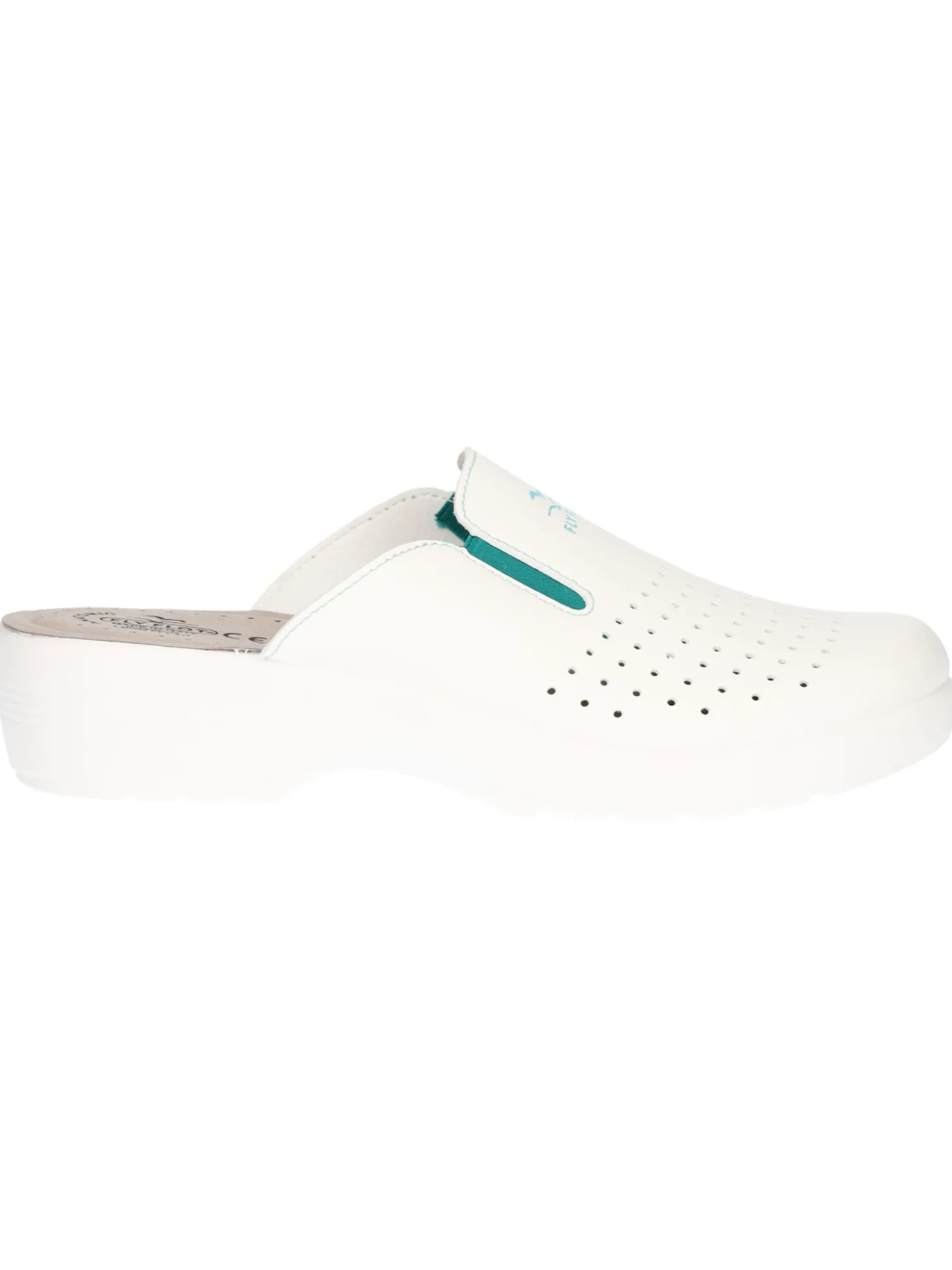 Ciabatta sanitaria Fly Flot da uomo bianca