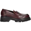 Mocassino Liviana da donna bordeaux