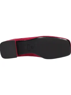 Mocassino tacco basso Liviana da donna bordeaux