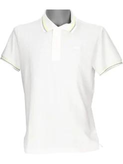 Polo maniche corte Geox Piquet da uomo bianca