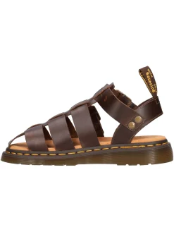 Sandalo chiuso Dr Martens Garin da uomo marrone